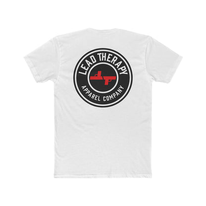 Lead Therapy Double Sided Badge-Unisex Cotton Tee