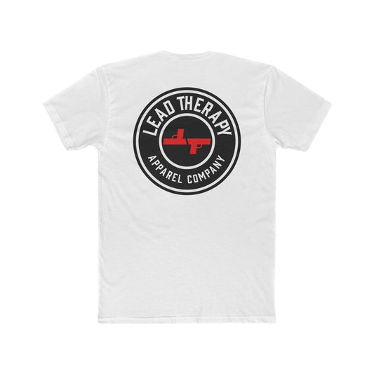 Lead Therapy Double Sided Badge-Unisex Cotton Tee