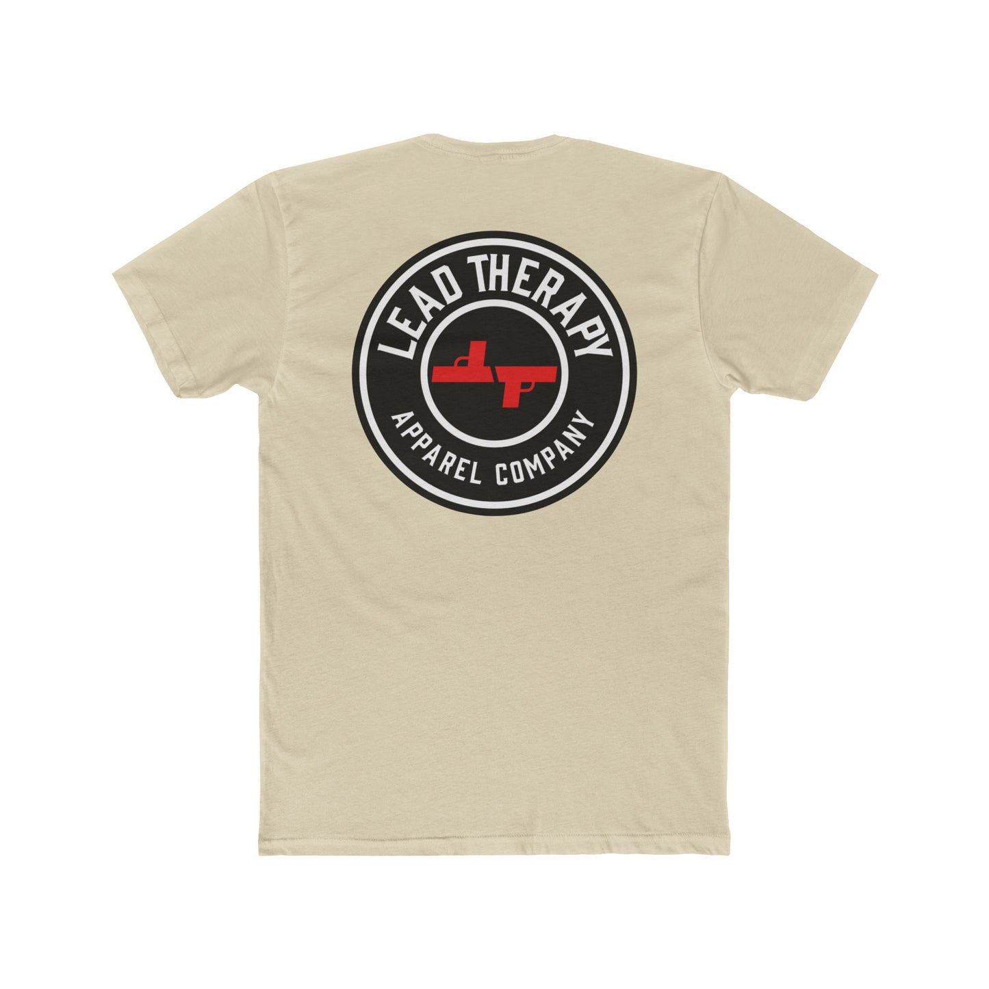 Lead Therapy Double Sided Badge-Unisex Cotton Tee
