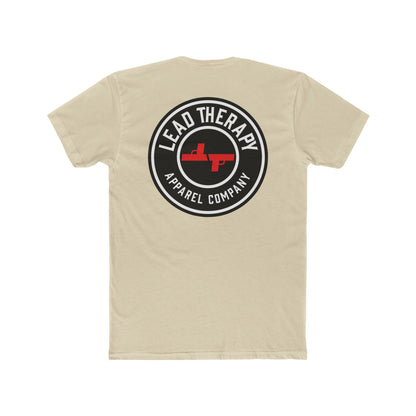 Lead Therapy Double Sided Badge-Unisex Cotton Tee